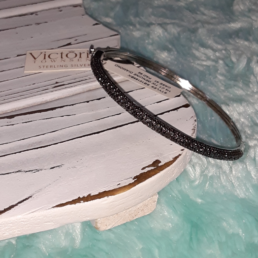 Nwt Victoria Townsend Diamond & Sterling Bracelet